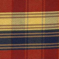 Tela puro cotone Scacchi multicolore