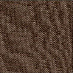 Tela puro lino leggero castagna